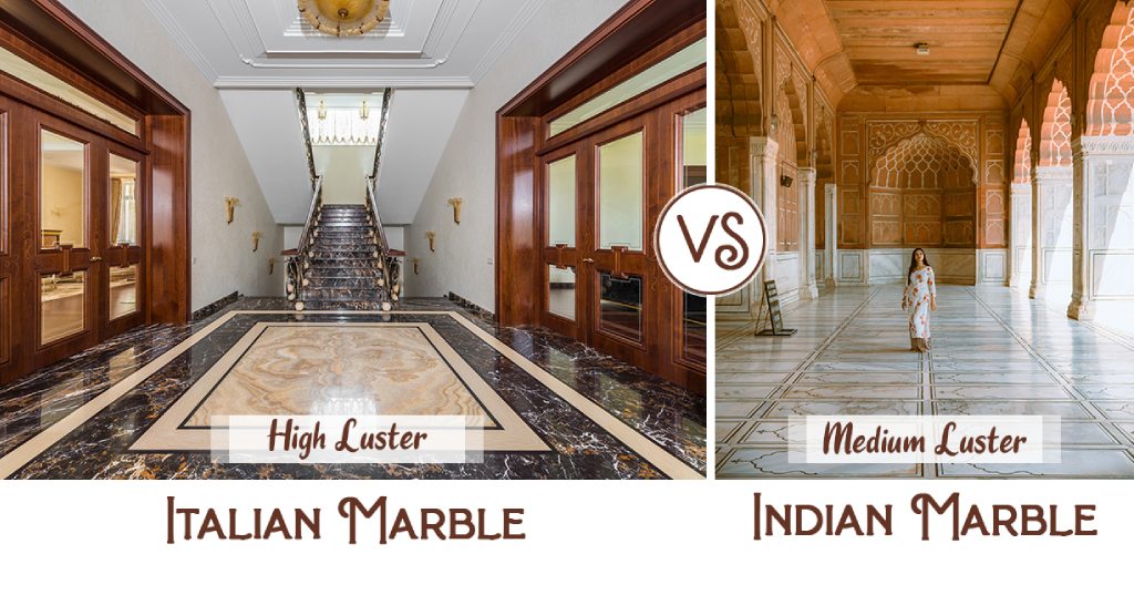 The difference between Indian Marble and Italian Marble
